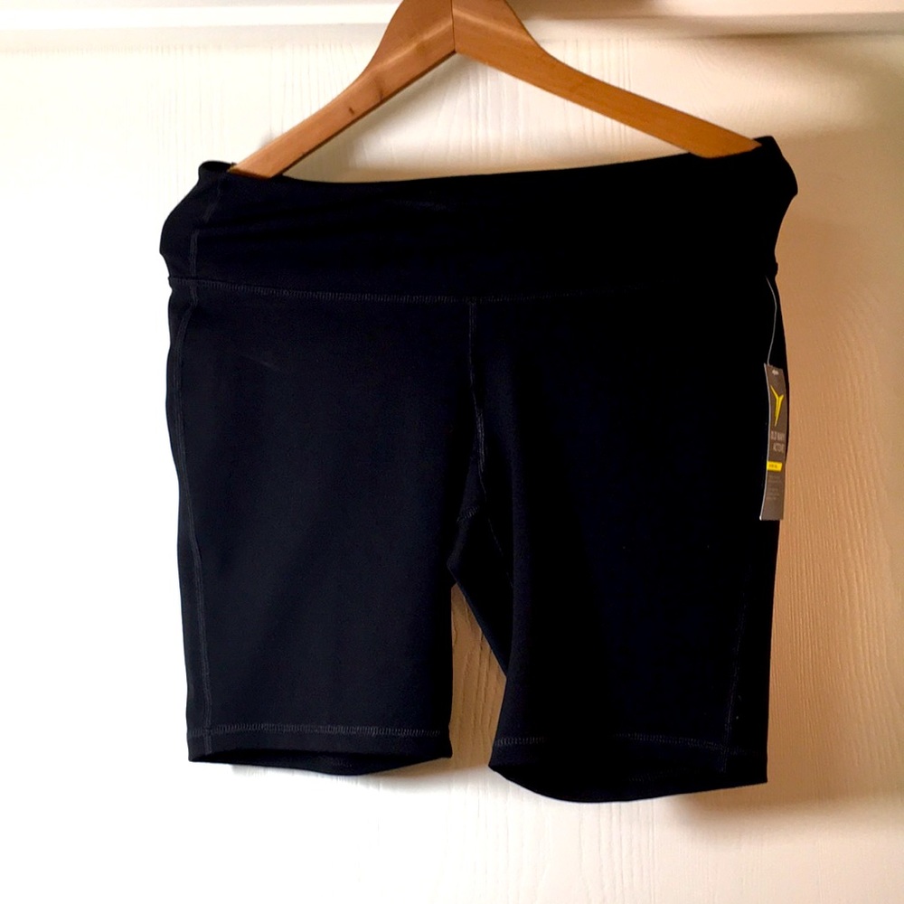Black bike shorts